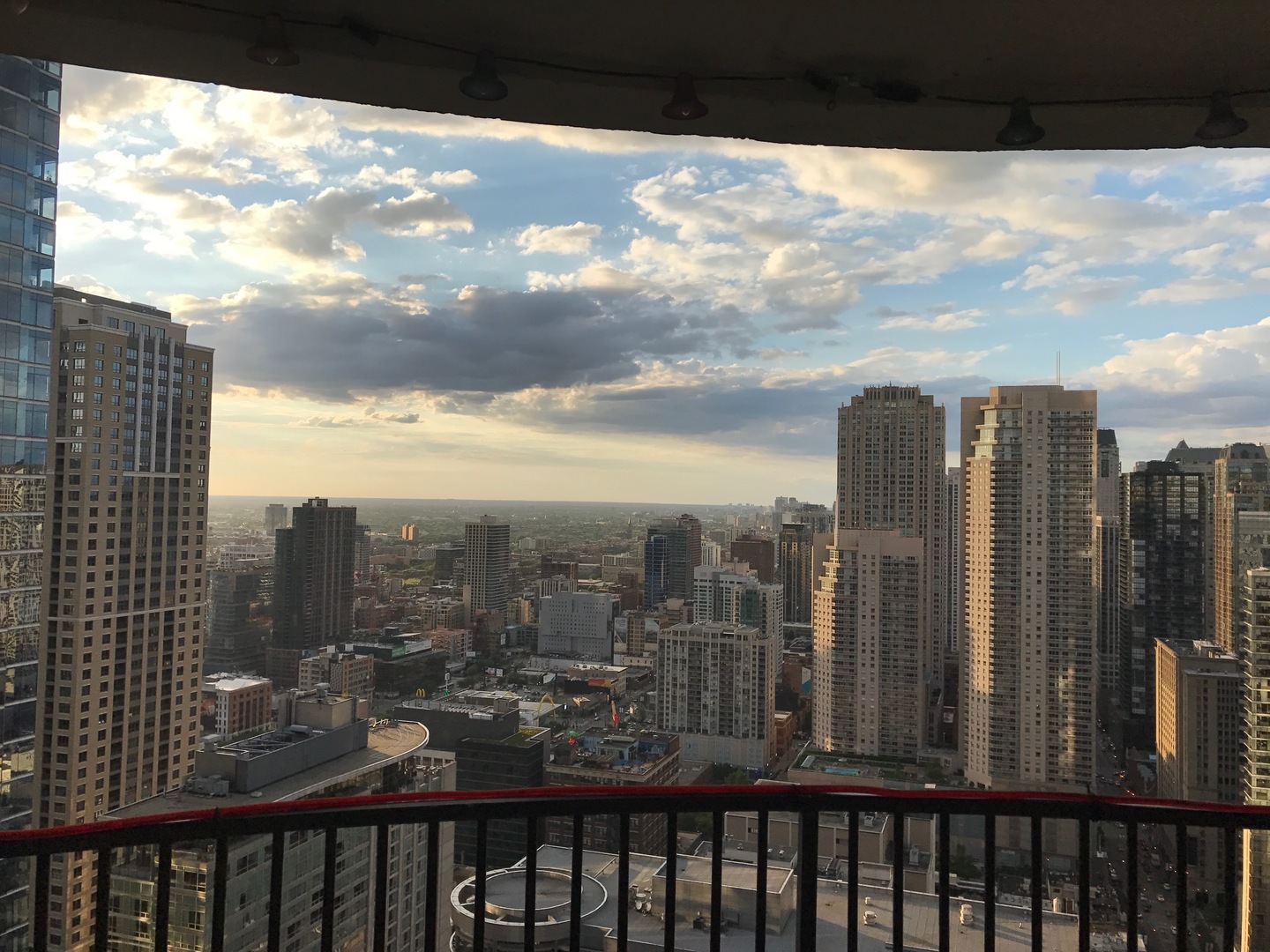 300 North State Street, Unit 4728 Chicago, IL 60654 - Photo 12 of 12 a view of a balcony with city view