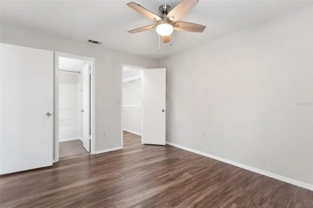 wooden floor in an empty room