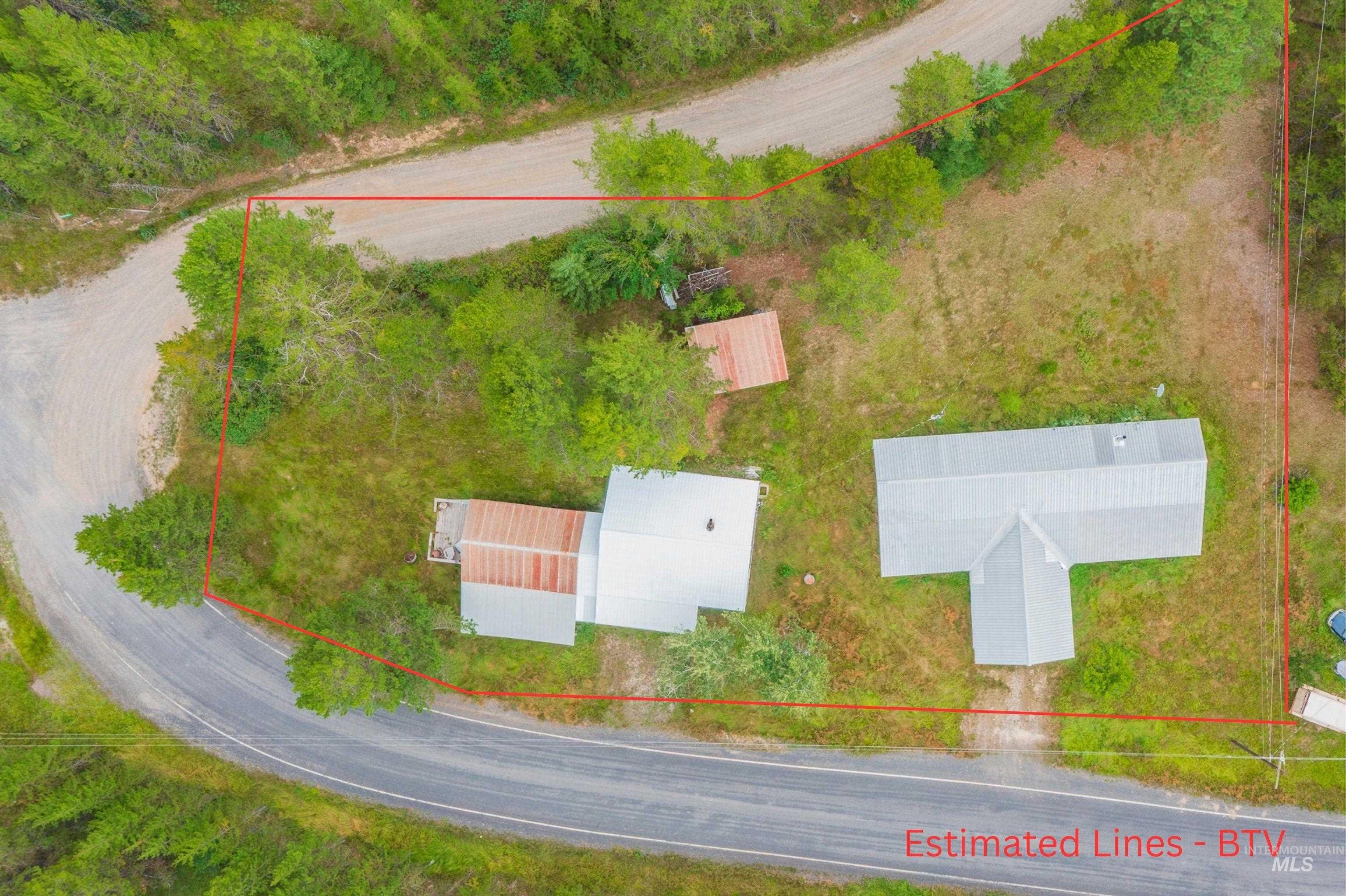 140 Ridgeway Drive Elk City, ID 83525 - Photo 6 of 47 View of property location with property parcel outlined