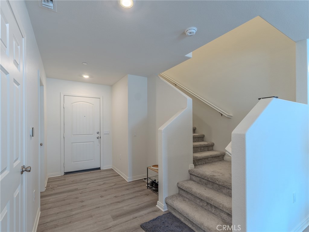 25602 Pne Rdg Road Homeland, CA 92548 - Photo 4 of 35 a view of entryway with wooden floor