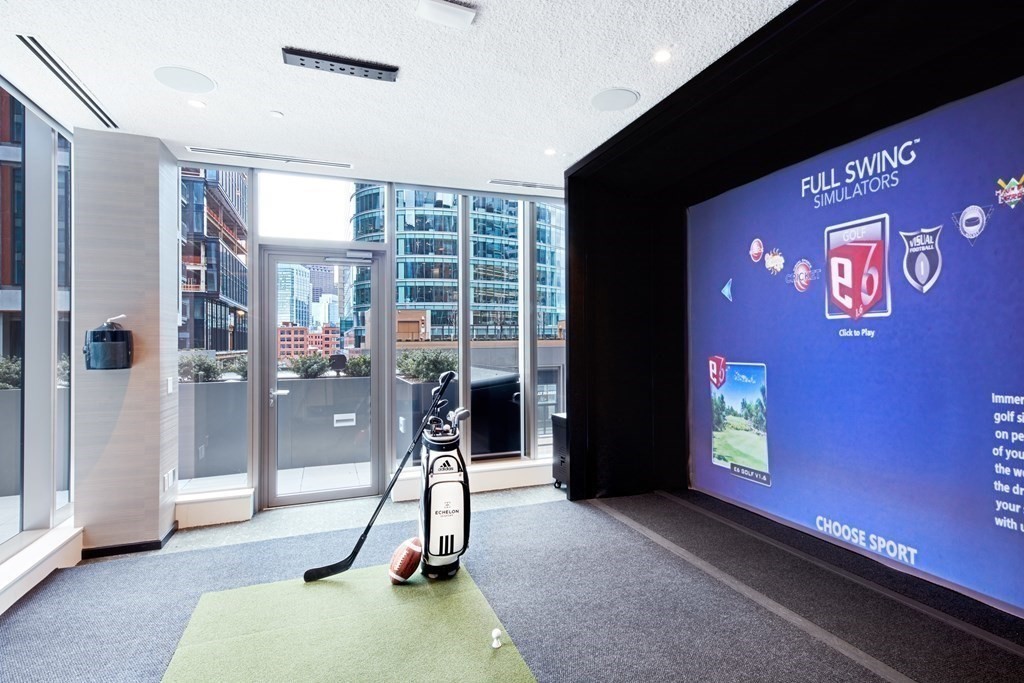 133 Seaport Boulevard, Unit 1908 Boston, MA 02210 - Photo 29 of 34 a room with gym equipment