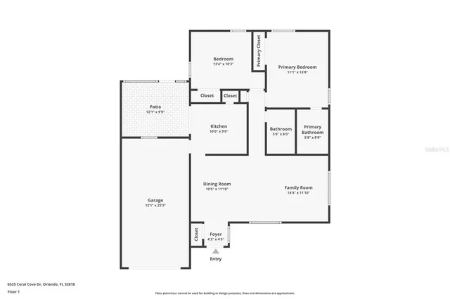 $254,000 | 6525 Coral Cove Drive, Orlando, FL 32818