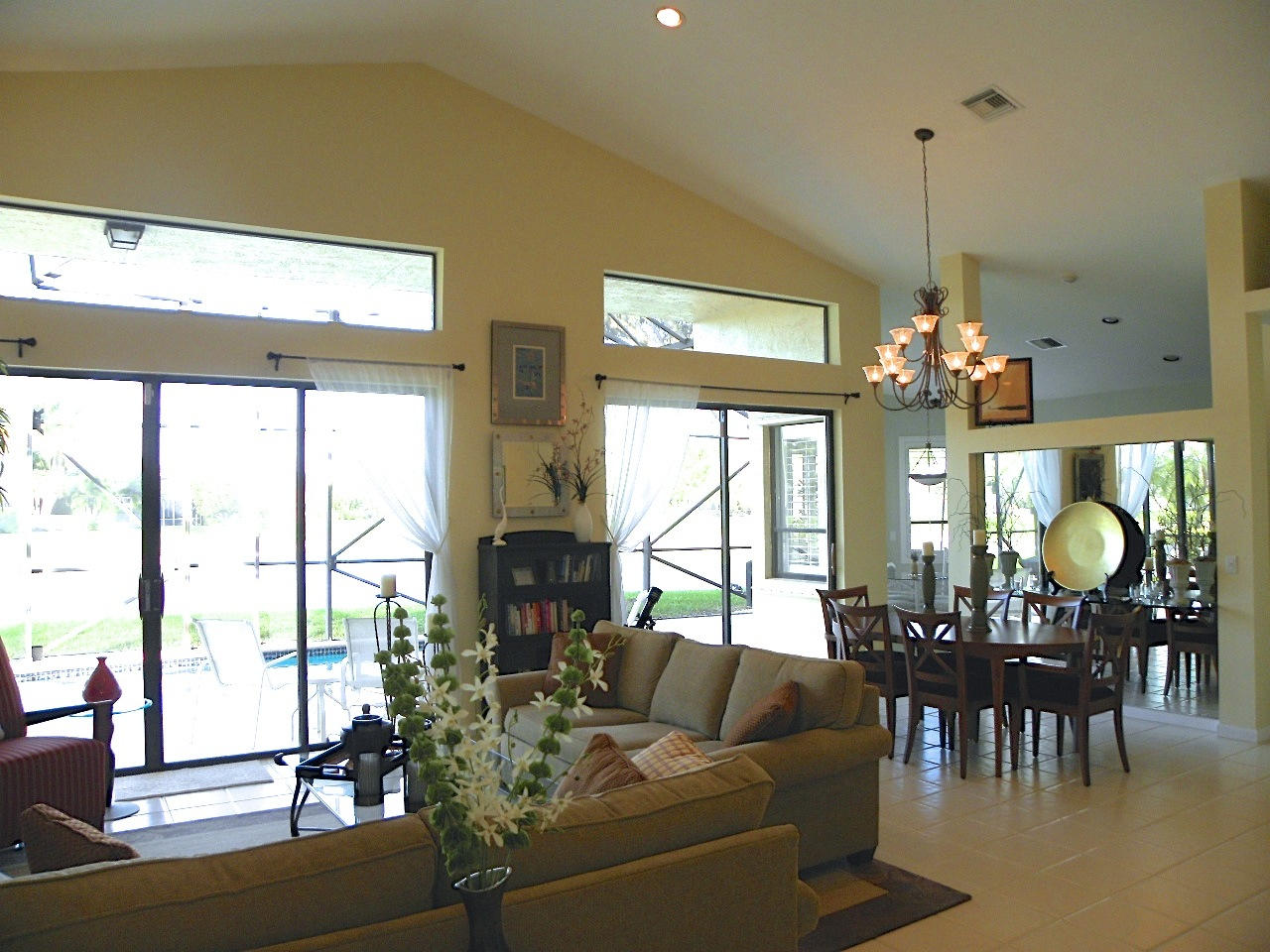 22289 Holcomb Place Boca Raton, FL 33428 - Photo 8 of 43 Dining Area & Living Room