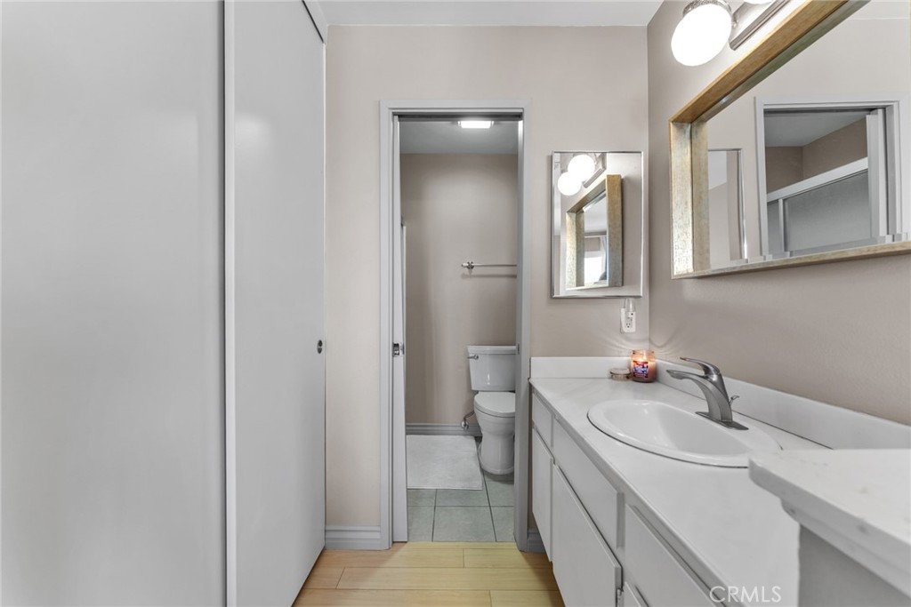 16211 Sierra Ridge Way Hacienda Heights, CA 91745 - Photo 30 of 46 a bathroom with a sink and a vanity