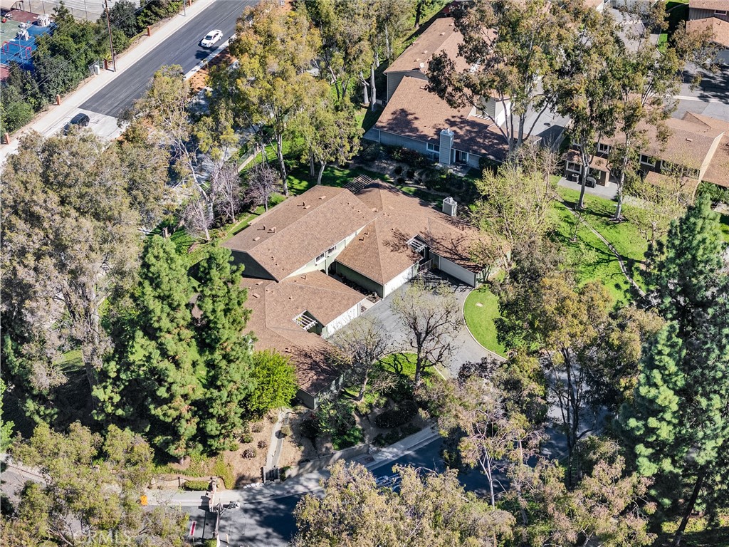 16211 Sierra Ridge Way Hacienda Heights, CA 91745 - Photo 37 of 46 an aerial view of house with yard