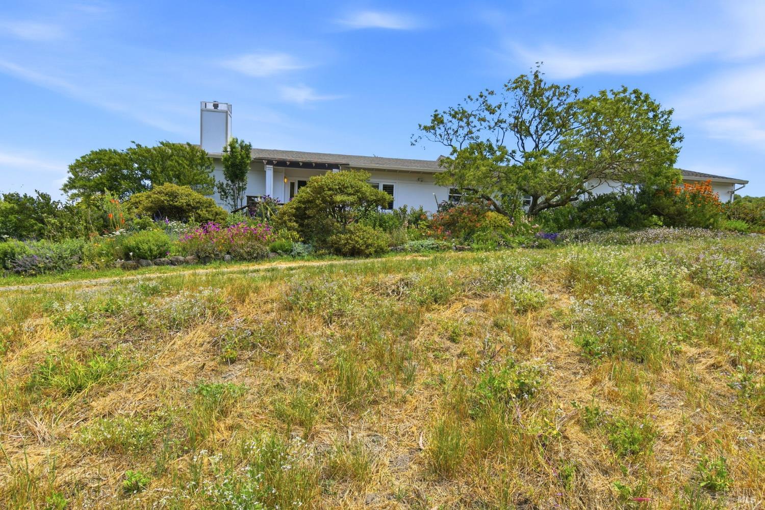 Front of Knoll Top Home