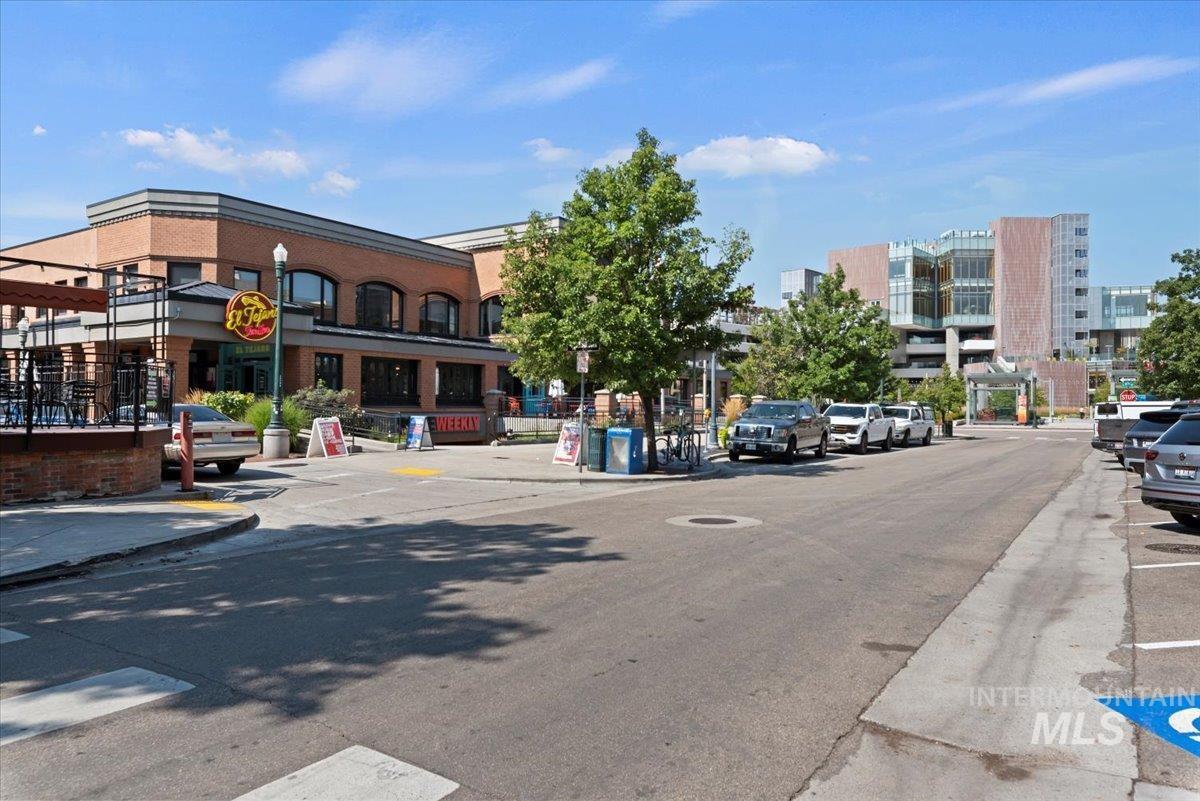 419 South 8th Street, Unit 309 Boise, ID 83702 - Photo 19 of 28 View of asphalt street with traffic signs, curbs, sidewalks, and street lighting