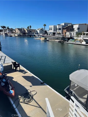 a view of a swimming pool and an ocean view