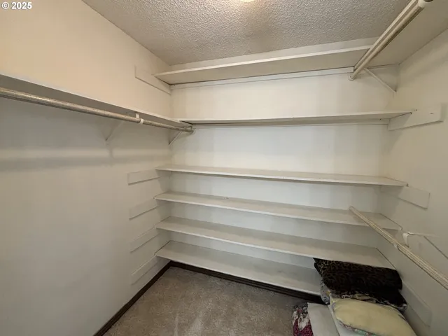 a refrigerator in a room