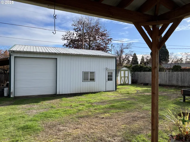 a house with garden in front of it