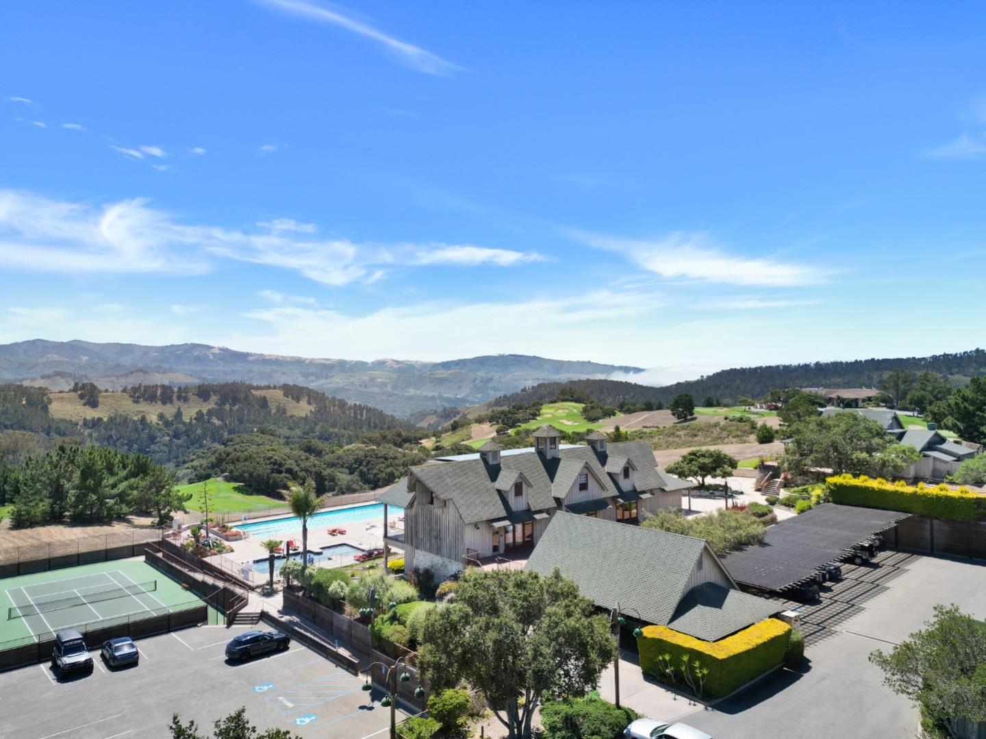 8380 Monterra Views Monterey, CA 93940 - Photo 42 of 45 an aerial view of a house with a garden