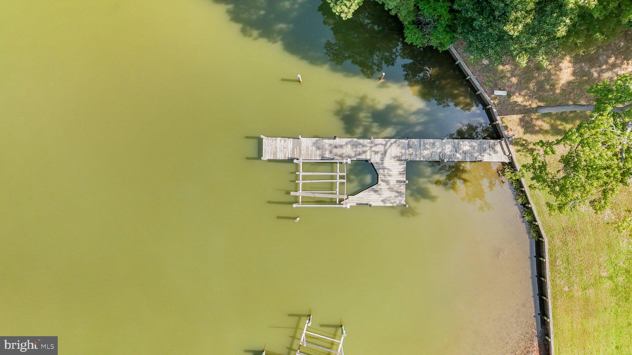 279 Harbor Drive Reedville, VA 22539 - Photo 89 of 97 Dock arial view