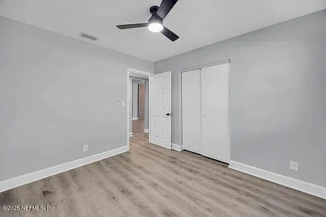 wooden floor in an empty room