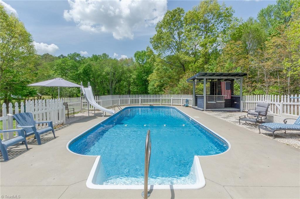1268 North County Home Road Lexington, NC 27292 - Photo 42 of 45 Amazing Pool with Slide!