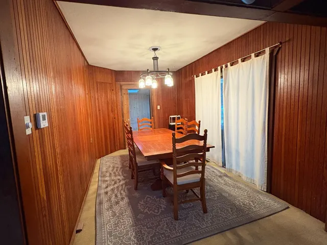 a room with furniture and window