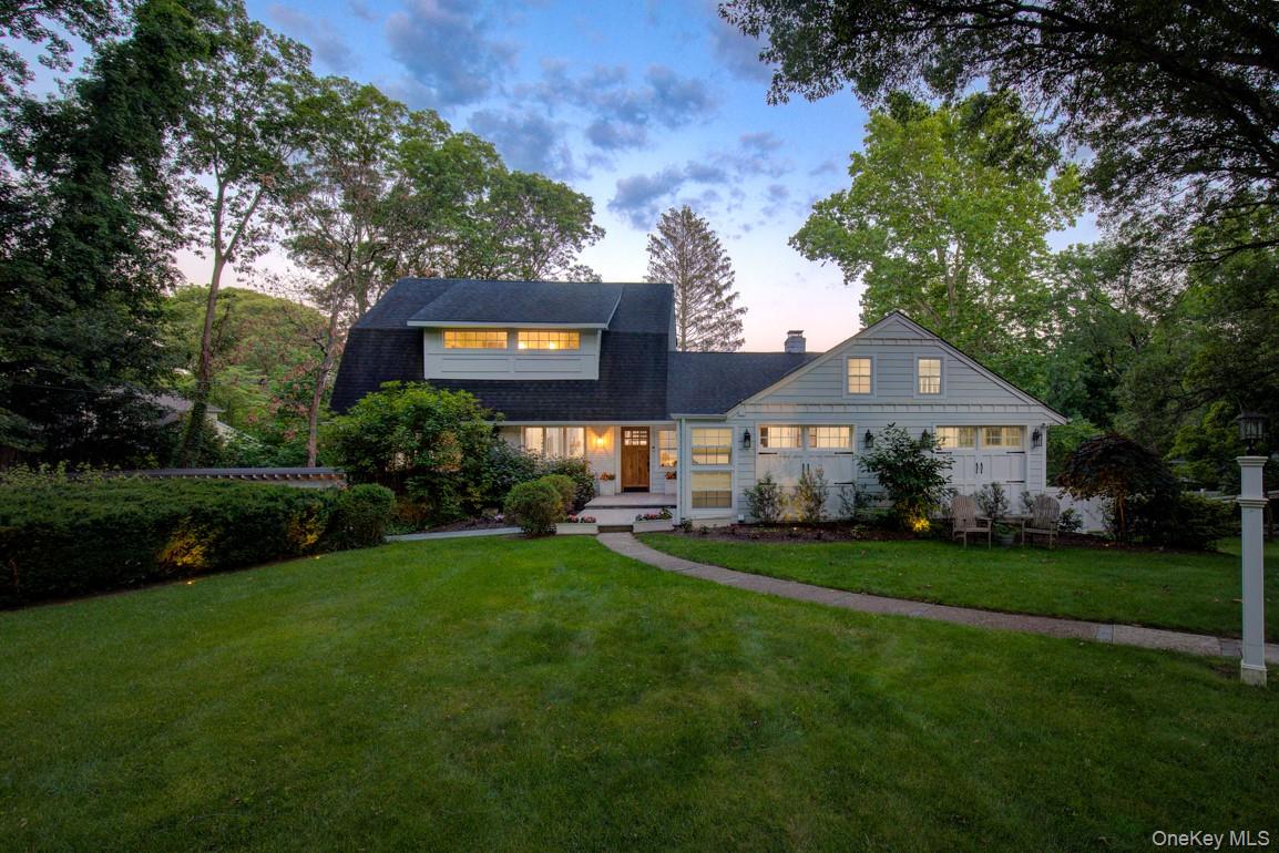 2 Spring Hollow Road Centerport, NY 11721 - Photo 44 of 49 Colonial inspired home featuring a front yard and a chimney