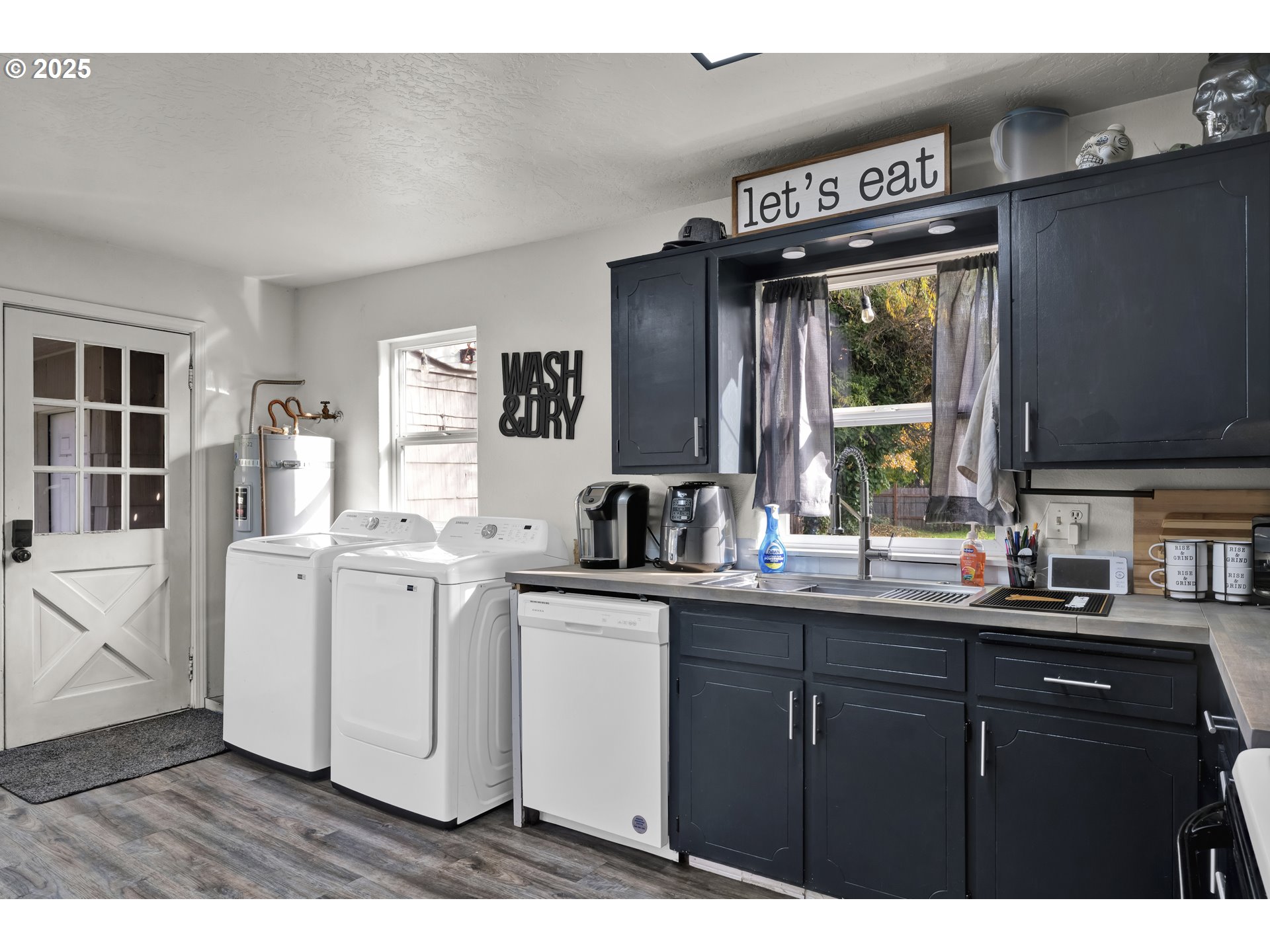 422 Elder Street Drain, OR 97435 - Photo 12 of 41 a kitchen with a sink and cabinets