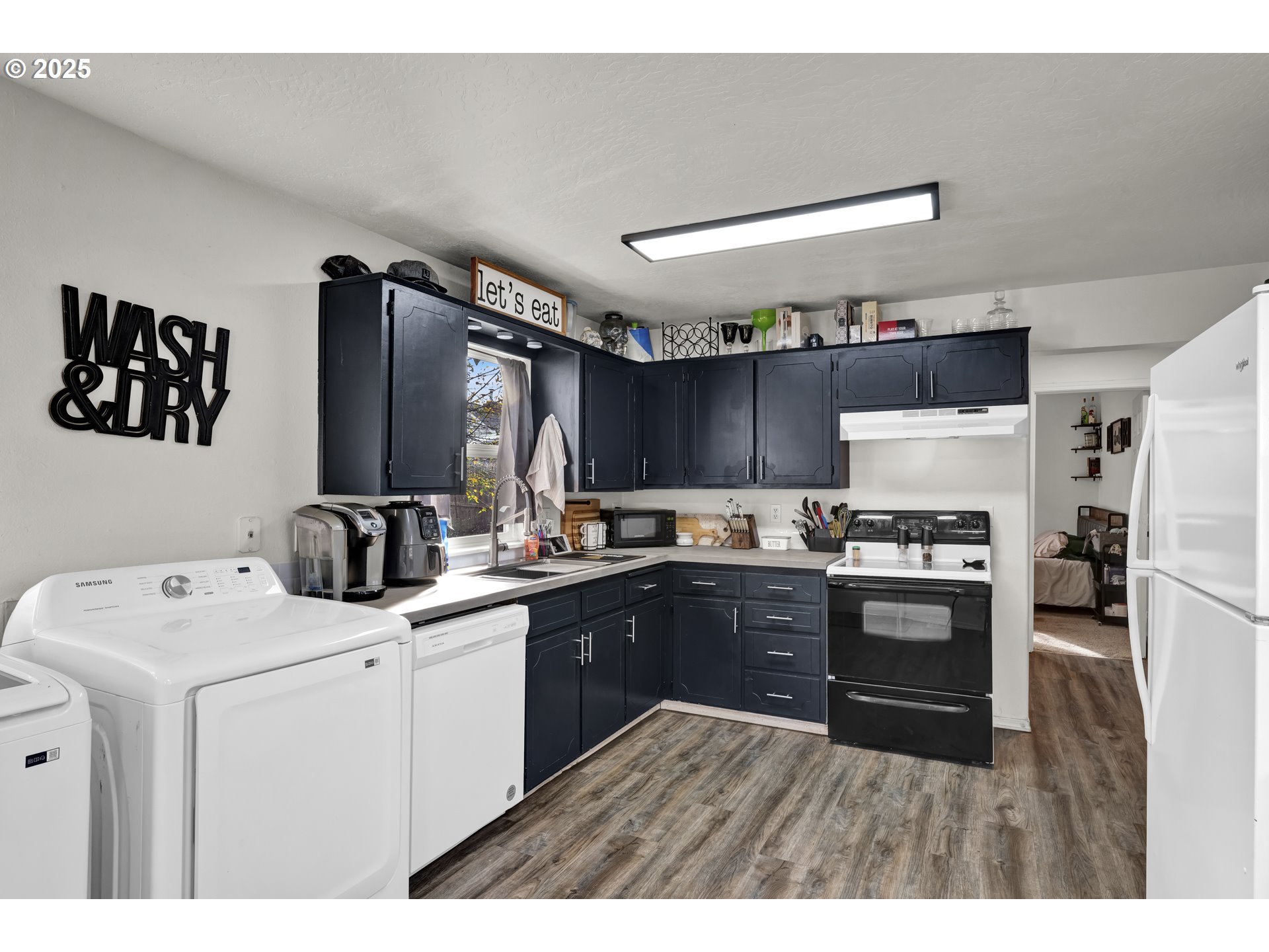 422 Elder Street Drain, OR 97435 - Photo 15 of 41 a kitchen with a sink appliances and cabinets