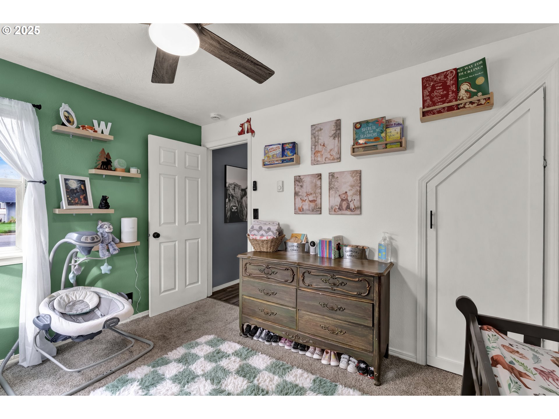 422 Elder Street Drain, OR 97435 - Photo 23 of 41 a living room with furniture and wooden floor