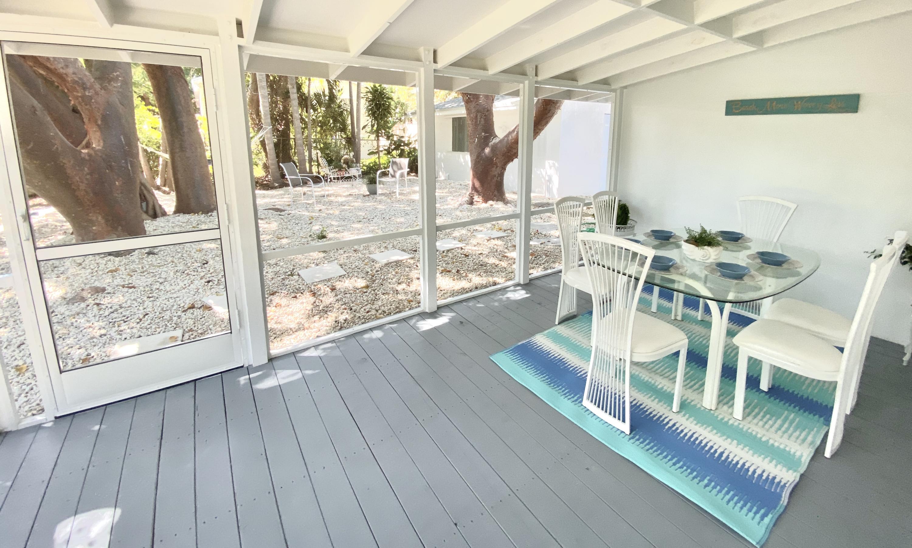 813 La Paloma Road Key Largo, FL 33037 - Photo 5 of 35 View of Backyard from Porch