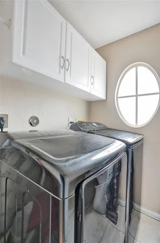 a room with storage and utility