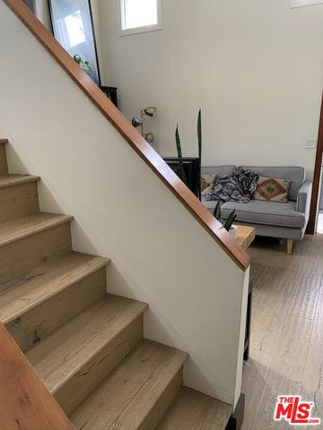 a view of yard with seating area