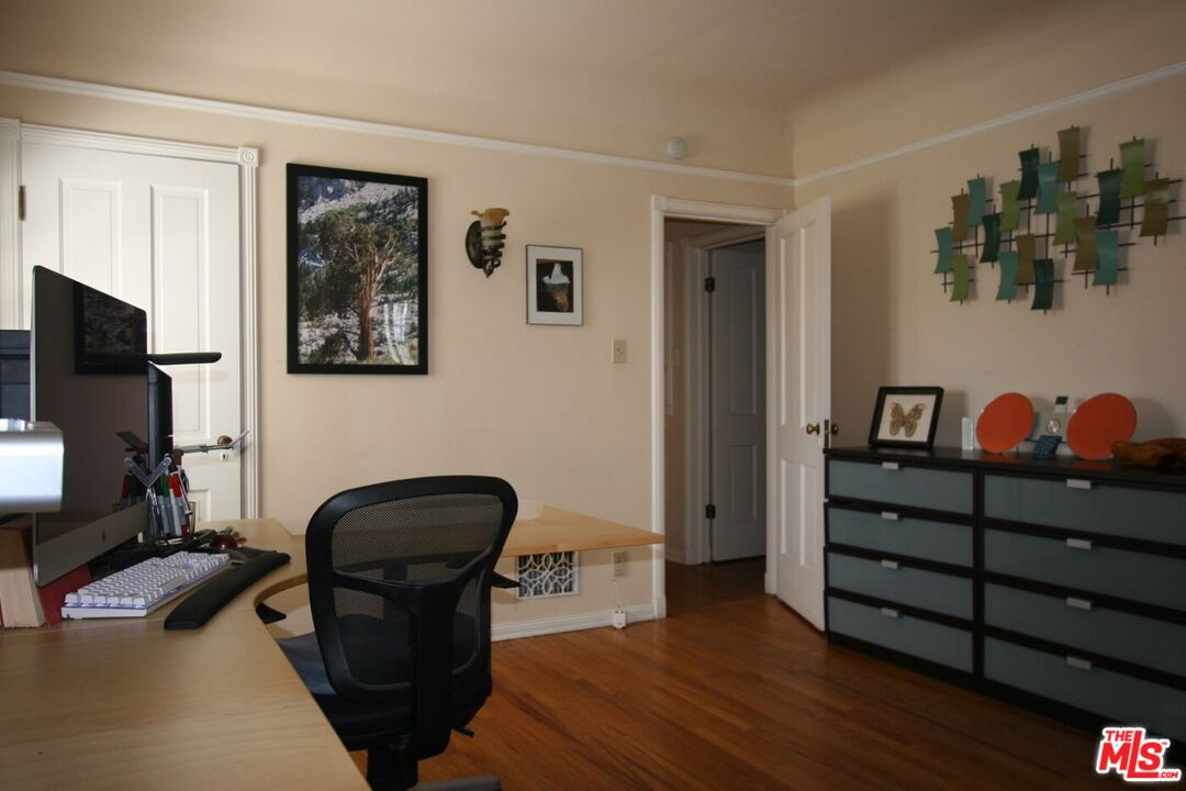 10317 Lauriston Avenue Los Angeles, CA 90025 - Photo 32 of 52 a view of a workspace with furniture and a window