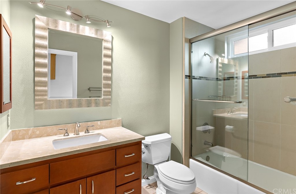 34 New Haven Laguna Niguel, CA 92677 - Photo 29 of 35 a bathroom with a sink a toilet and shower