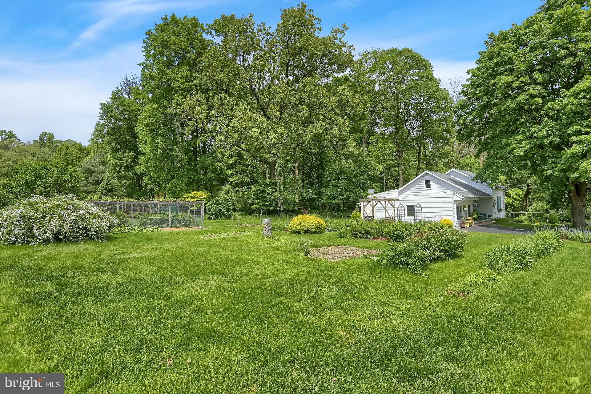 Side yard view from road