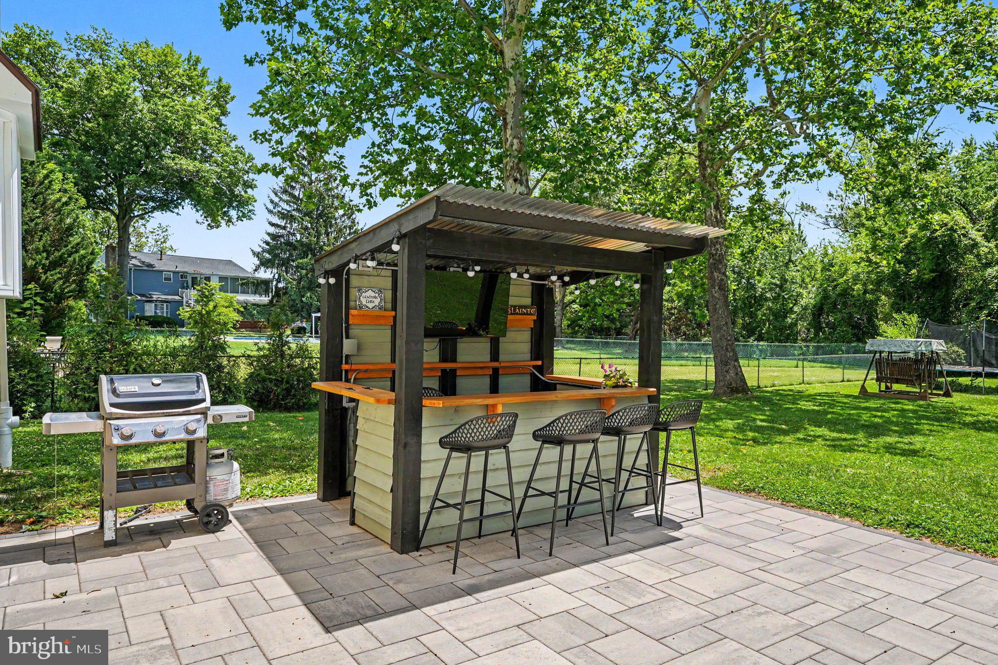 1912 Mare Road Warrington, PA 18976 - Photo 28 of 36 Charming outdoor bar for summer fun.
