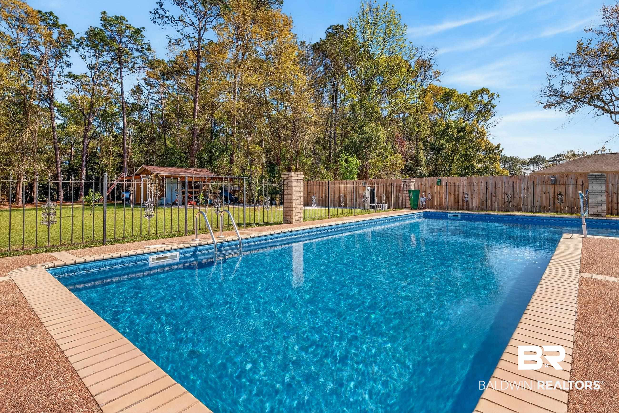 1271 Spring Valley Drive South Mobile, AL 36693 - Photo 47 of 56 View of swimming pool featuring patio surround