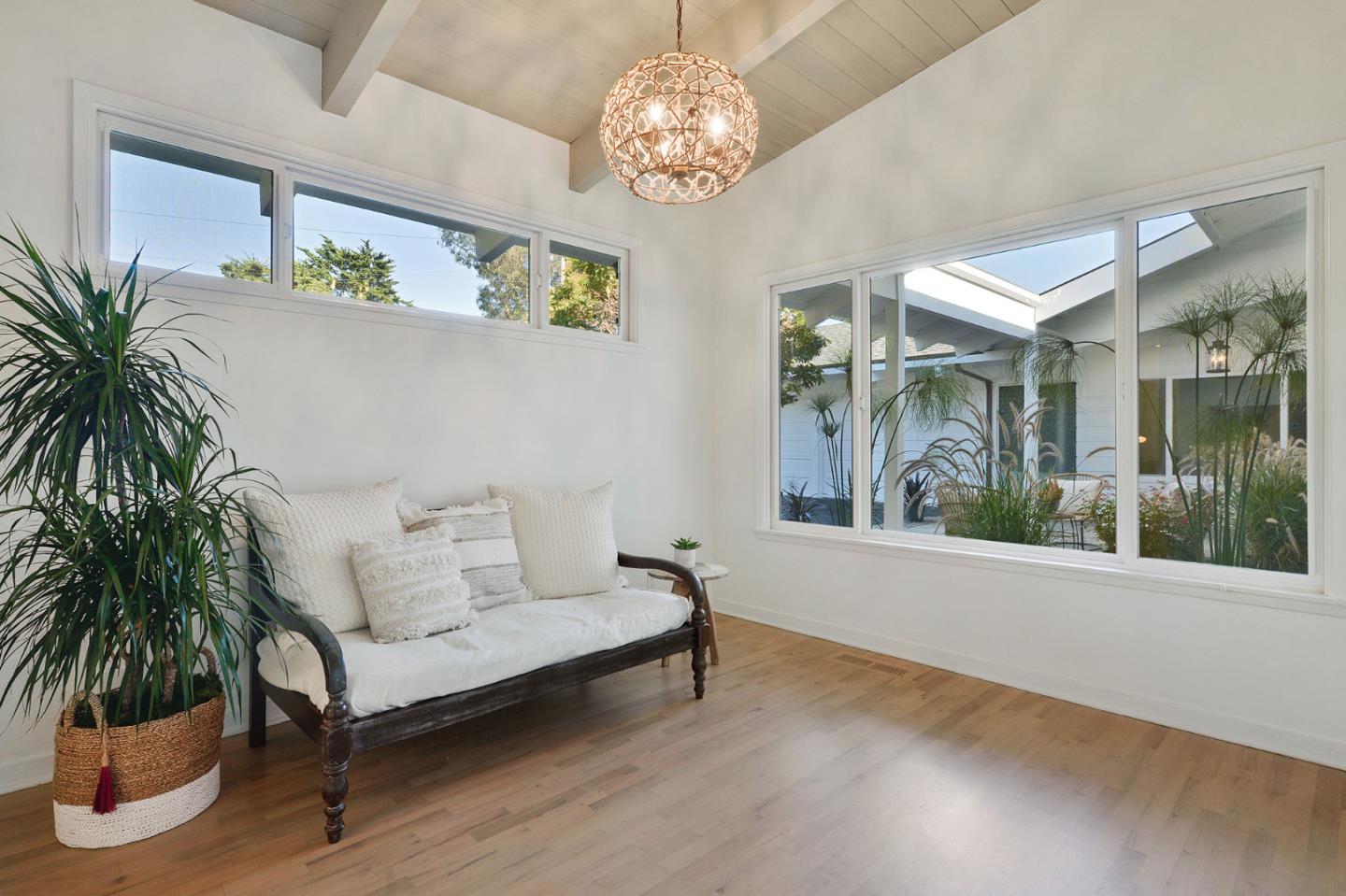 532 Bayview Drive Aptos, CA 95003 - Photo 22 of 47 a living room with furniture and a large window