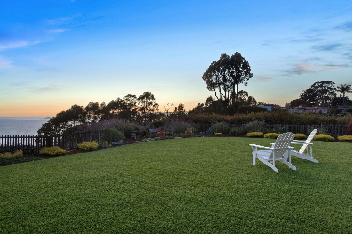 532 Bayview Drive Aptos, CA 95003 - Photo 41 of 47 a view of a table and chairs in the garden