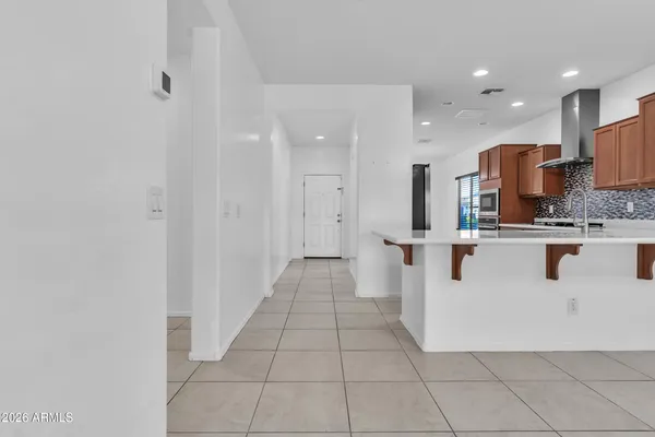 a view of a kitchen with kitchen