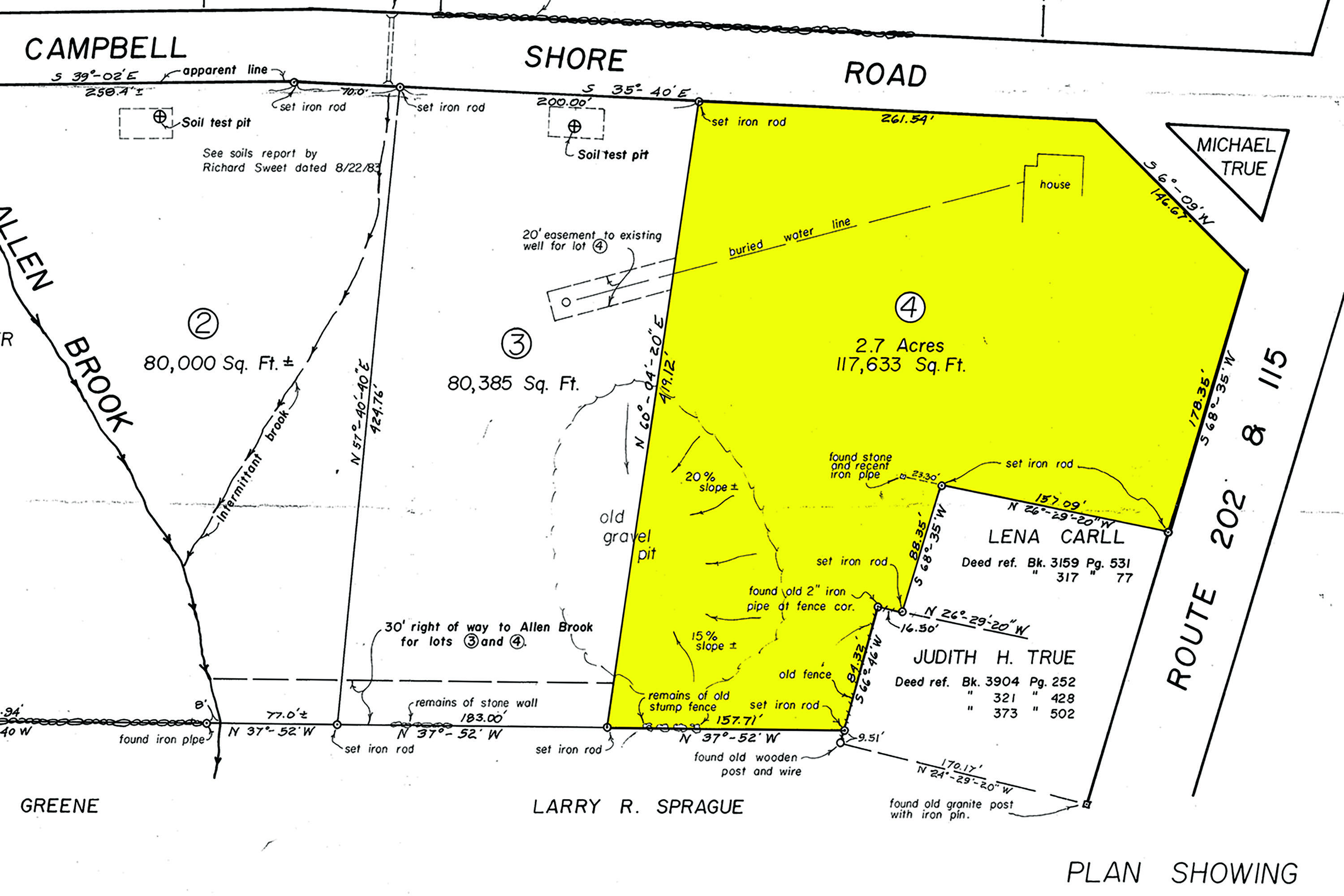 306 West Gray Road Gray, ME 04039 - Photo 81 of 86 Survey cropped