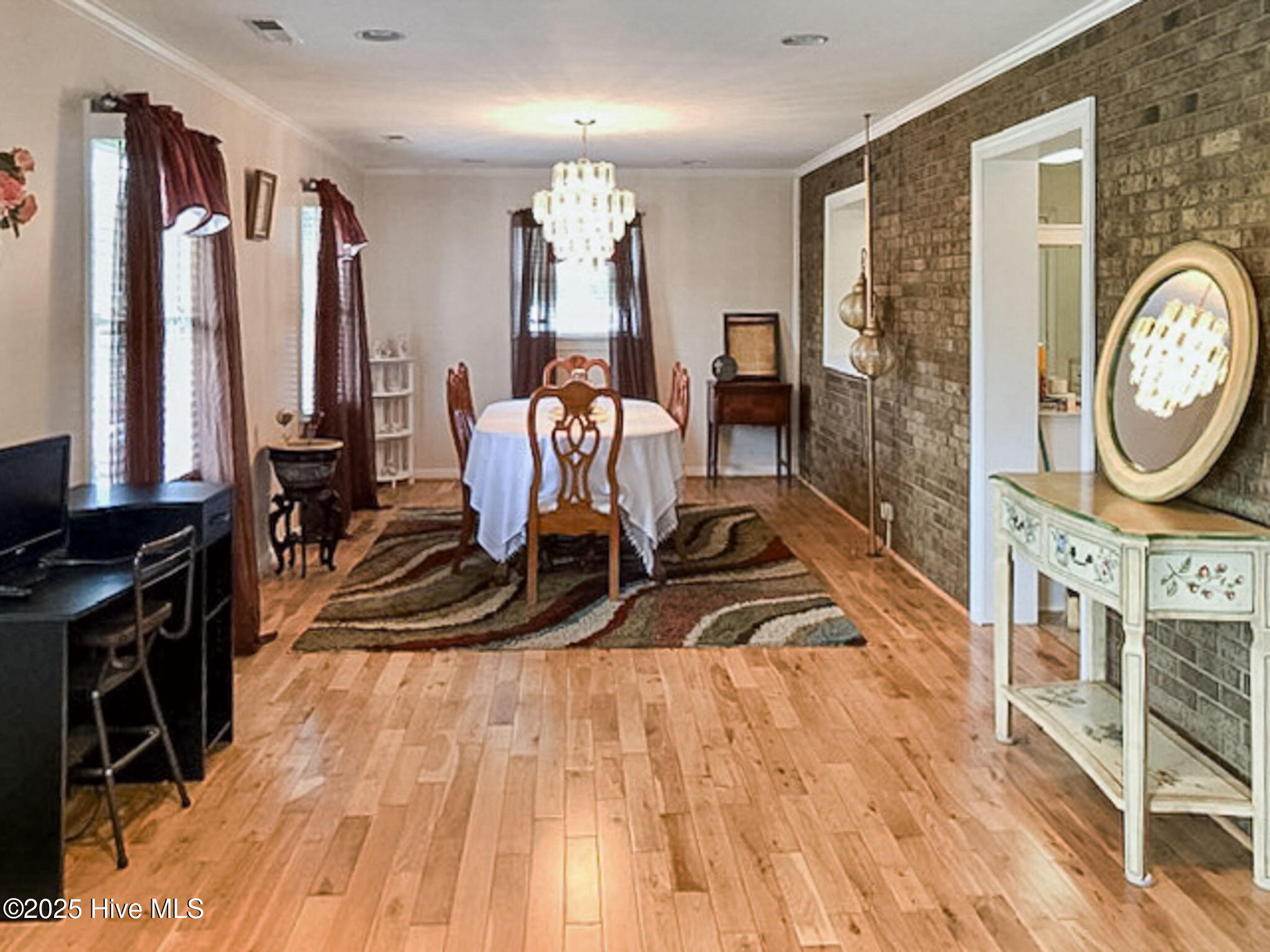 302 Jamestown Road Windsor, NC 27983 - Photo 6 of 23 Dining Room Opens to Family Room