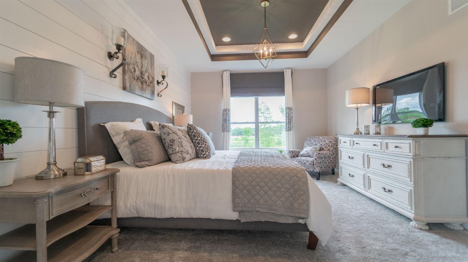 8713 Burr Rdg Circle Crown Point, IN 46307 - Photo 21 of 21 a bedroom with a large bed and a window