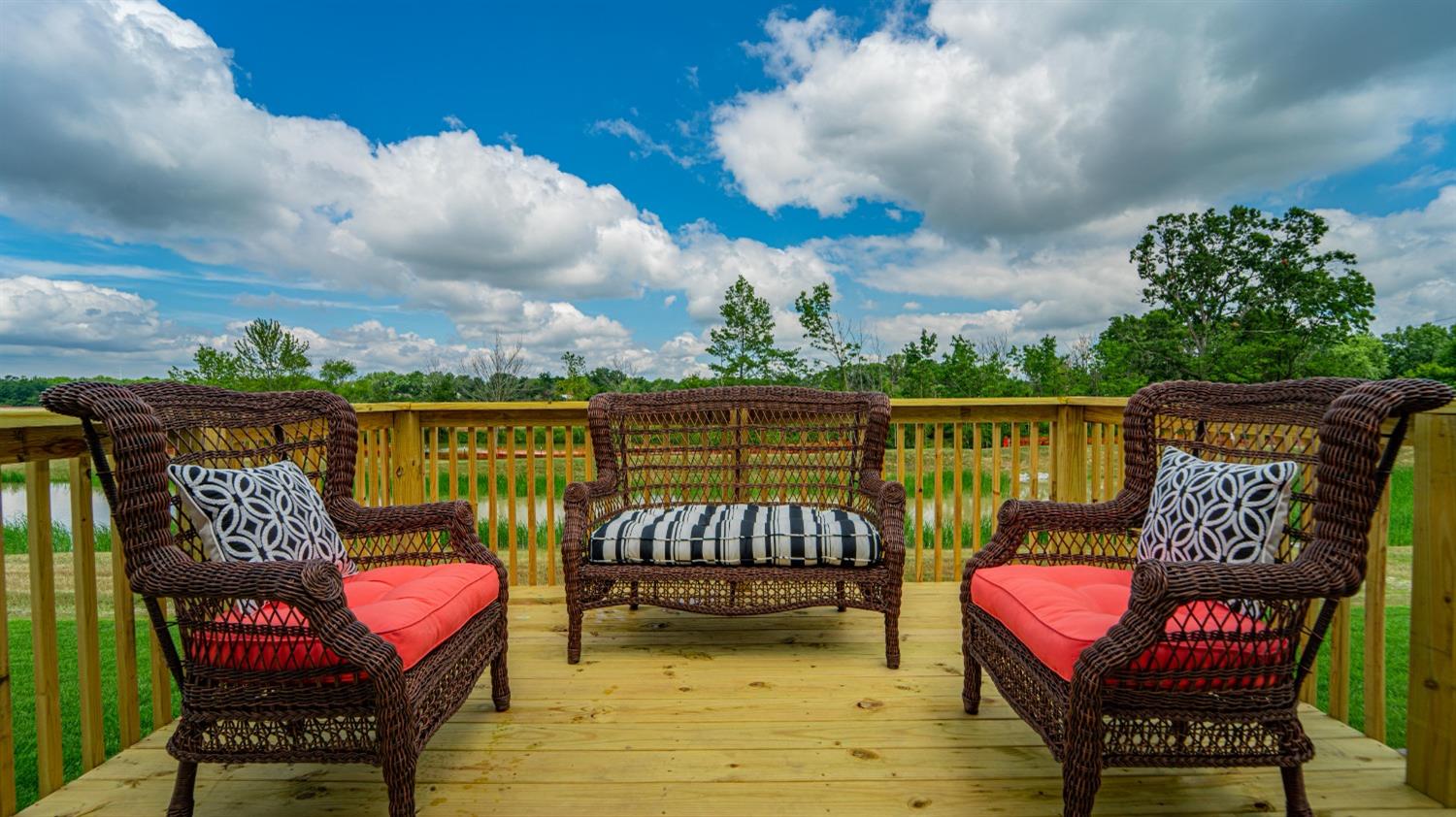 8713 Burr Rdg Circle Crown Point, IN 46307 - Photo 4 of 21 a roof deck with table and chairs