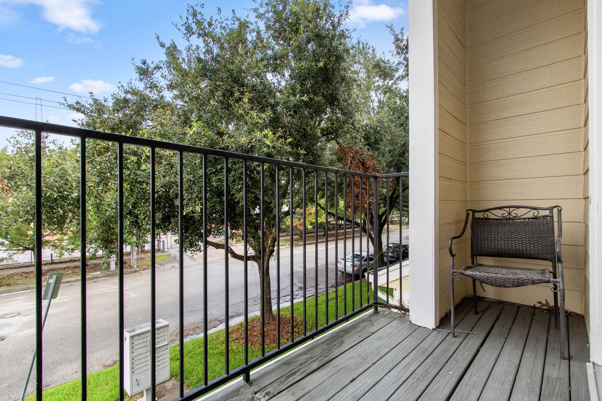 1213 Nagle Street Houston, TX 77003 - Photo 23 of 25 a view of balcony with wooden floor