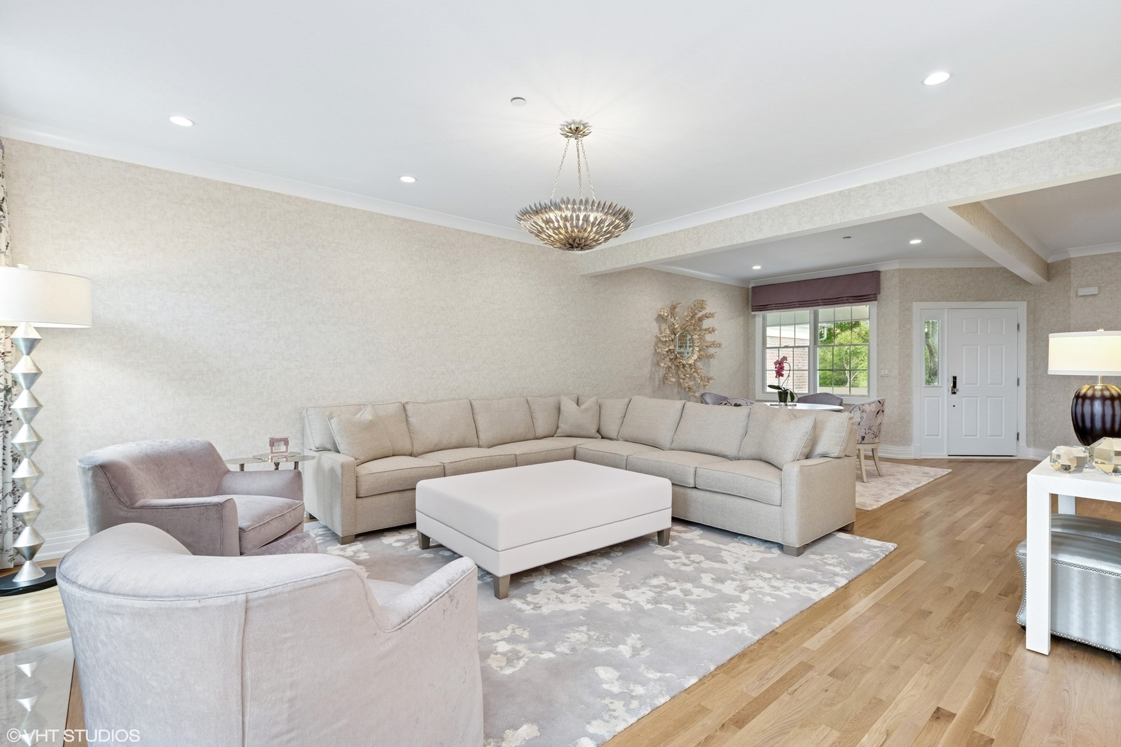 37 Harborside Way Hawthorn Woods, IL 60047 - Photo 5 of 28 a living room with couches and a coffee table