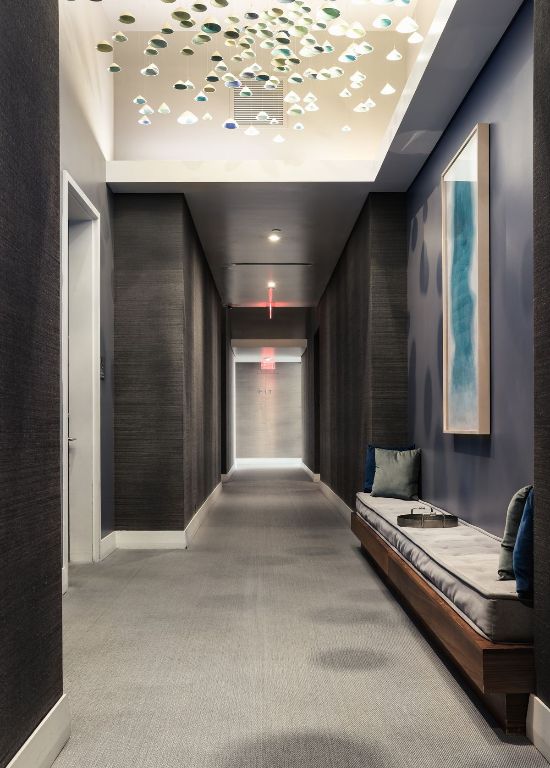 210 Lavaca Street, Unit 2809 Austin, TX 78701 - Photo 25 of 30 Corridor with light carpet and baseboards