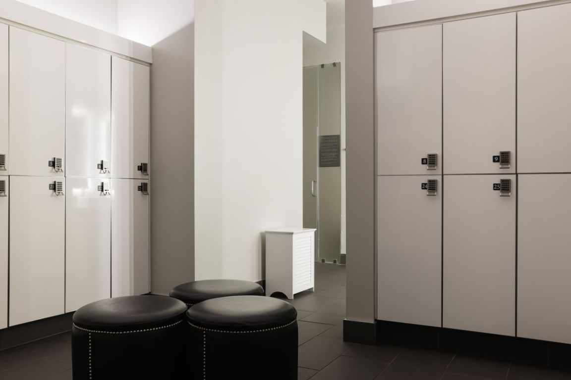 210 Lavaca Street, Unit 2809 Austin, TX 78701 - Photo 27 of 30 Hall featuring dark tile patterned flooring