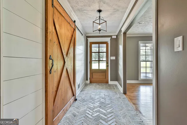 a view of an entryway