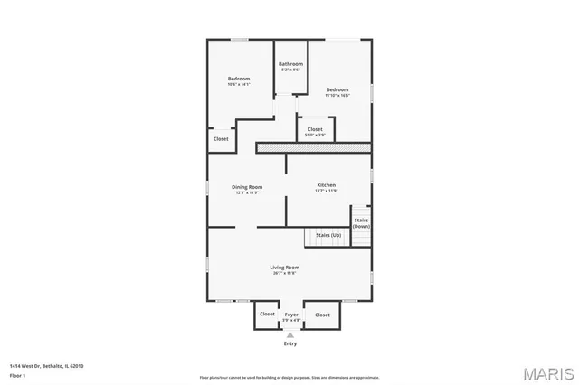$215,000 | 1414 West Drive, Bethalto, IL 62010