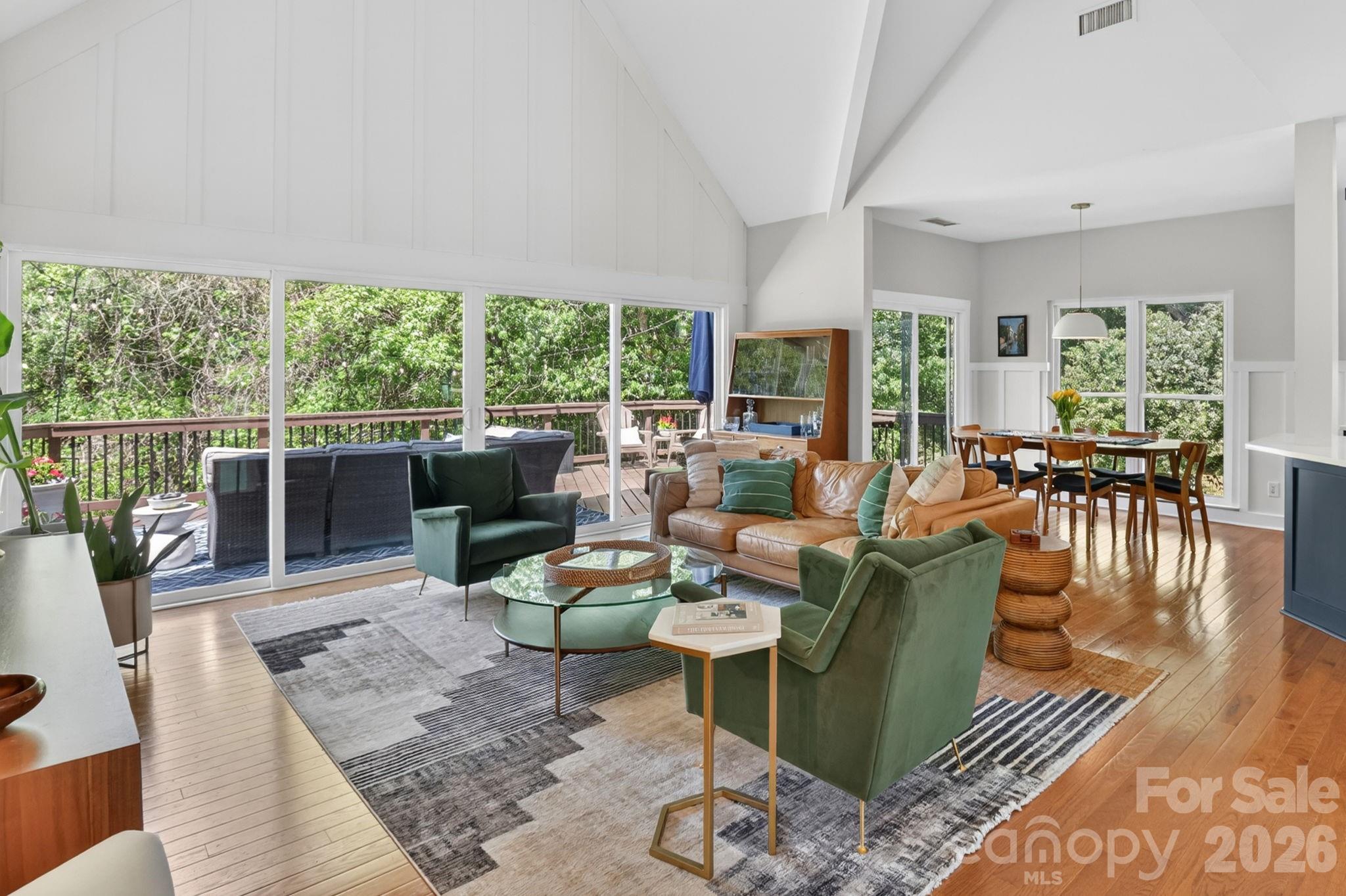 1011 Clearbrook Road Matthews, NC 28105 - Photo 16 of 46 a living room with furniture and a large window