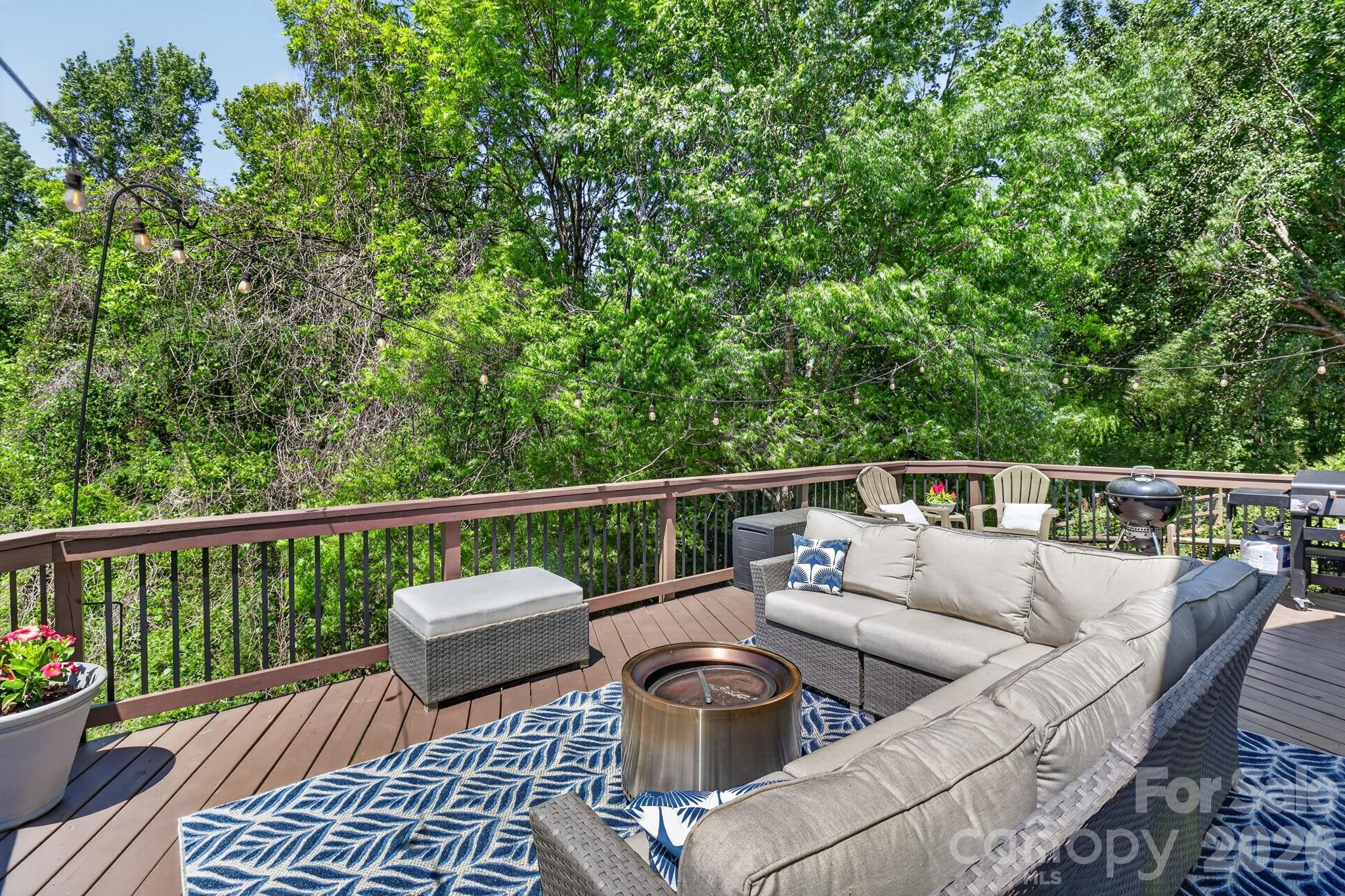 1011 Clearbrook Road Matthews, NC 28105 - Photo 32 of 46 a balcony with wooden floor and furniture