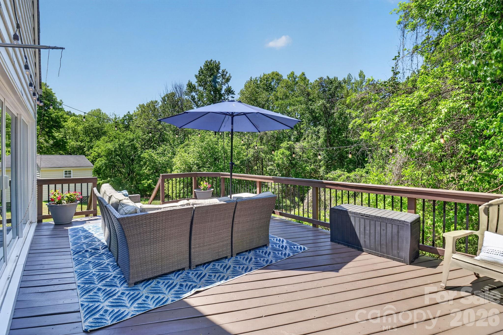 1011 Clearbrook Road Matthews, NC 28105 - Photo 34 of 46 a view of a deck with furniture