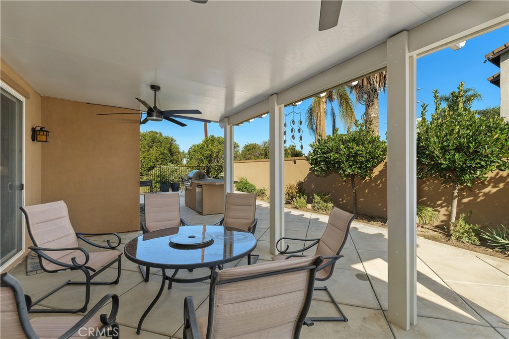 1195 Pamplona Drive Riverside, CA 92508 - Photo 30 of 39 This is a lovely space for al fresco dining in Riverside's warm spring and summer evenings.