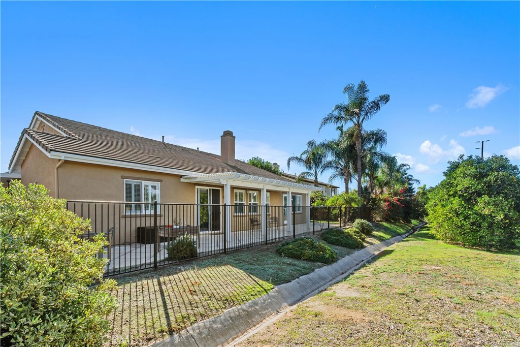 1195 Pamplona Drive Riverside, CA 92508 - Photo 36 of 39 The back of the home from the groves.