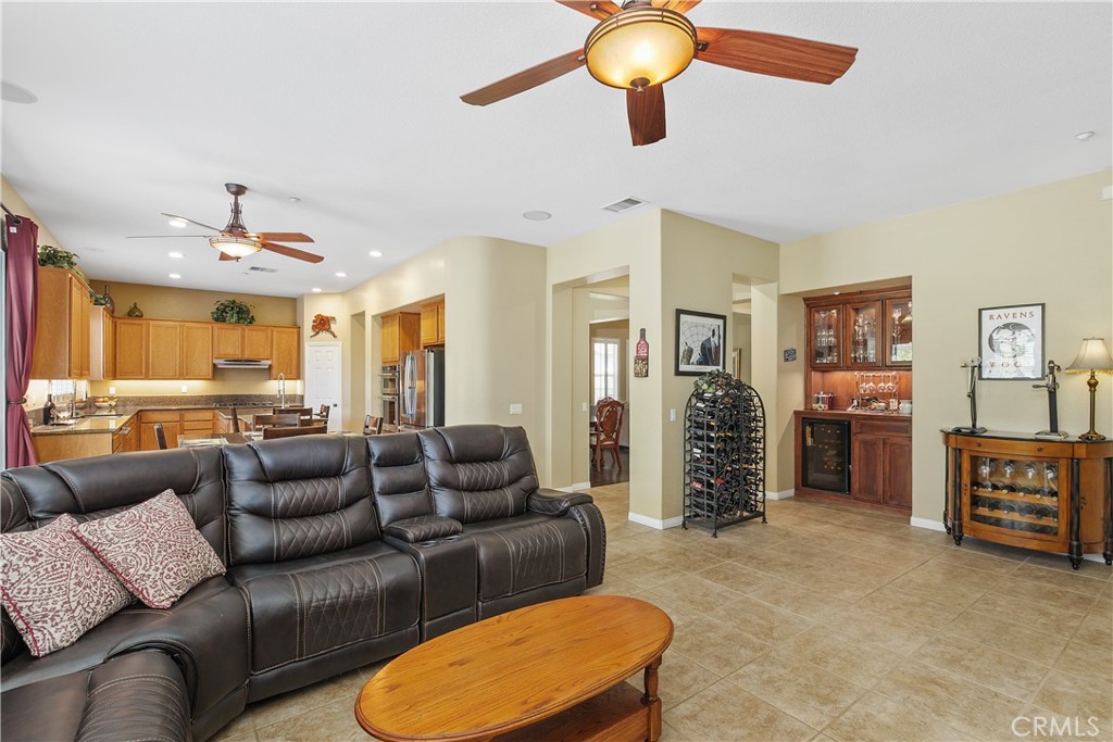 1195 Pamplona Drive Riverside, CA 92508 - Photo 10 of 39 This view gives you a feel for how well connected the living area rooms are. You can see the dining room from the entry hall, and the kitchen is open to the family/great room.